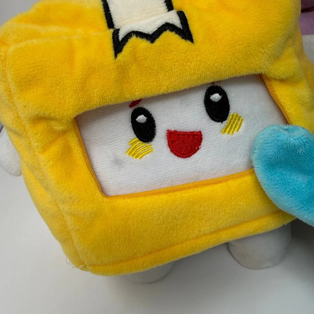 Lanky box plush lot - Milky foxy boxy sharky